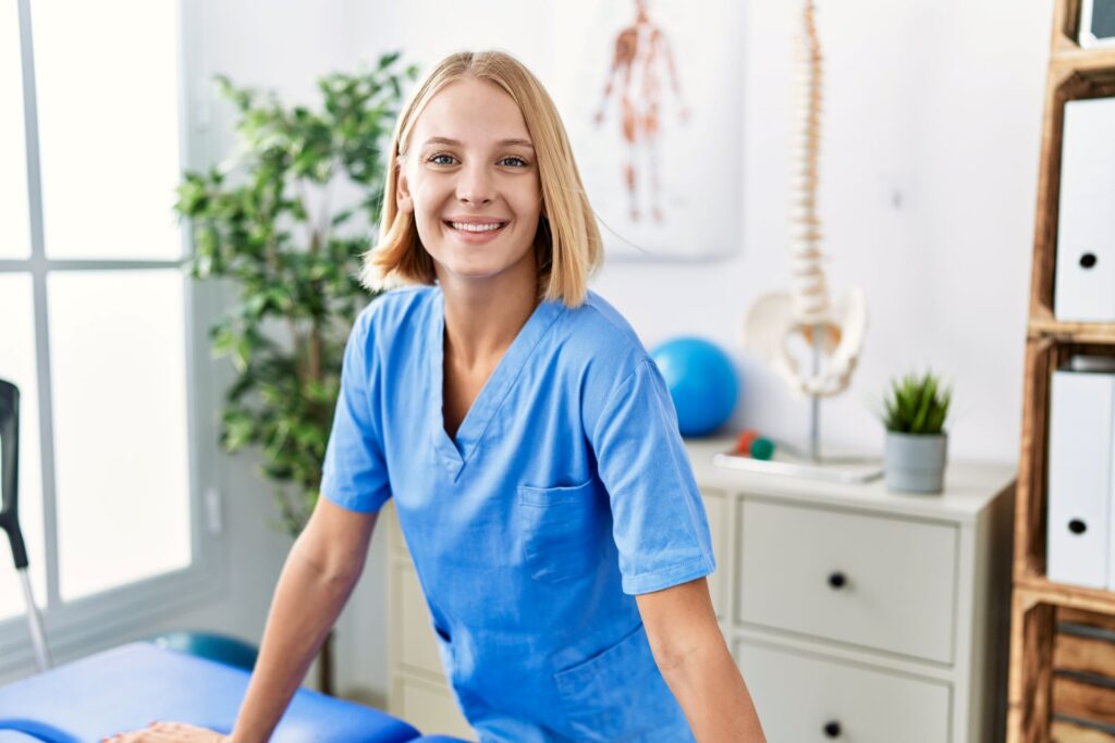 Physiotherapeutin